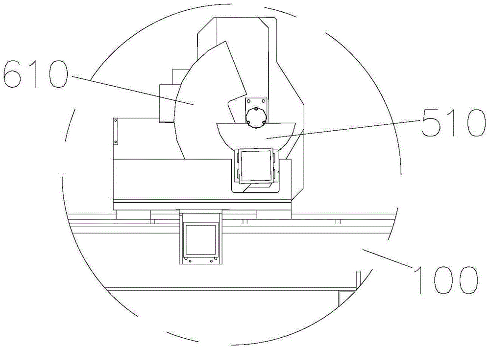 Double-end saw structure with any tilt angle