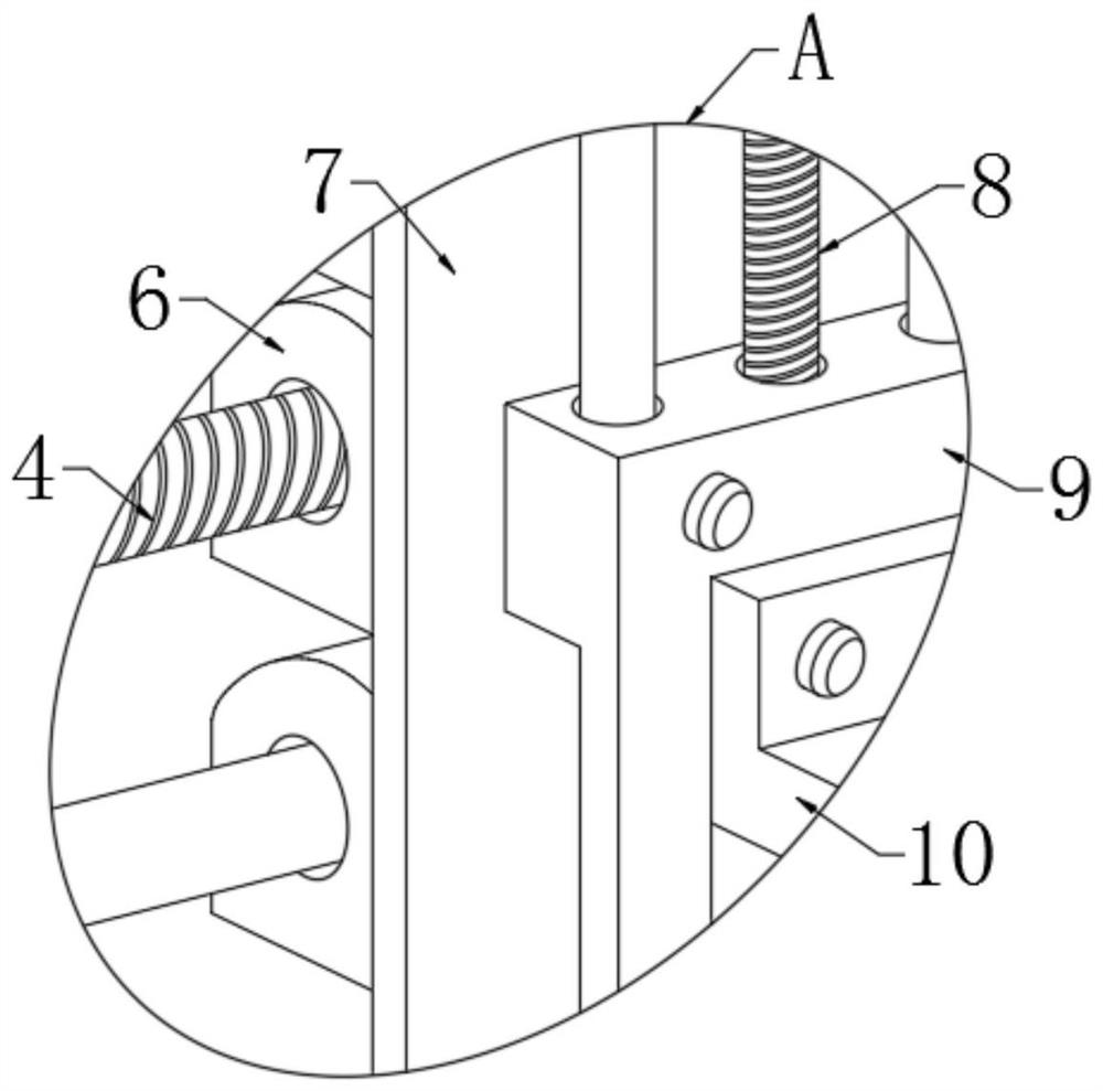 Metal surface highlight drilling and cutting device