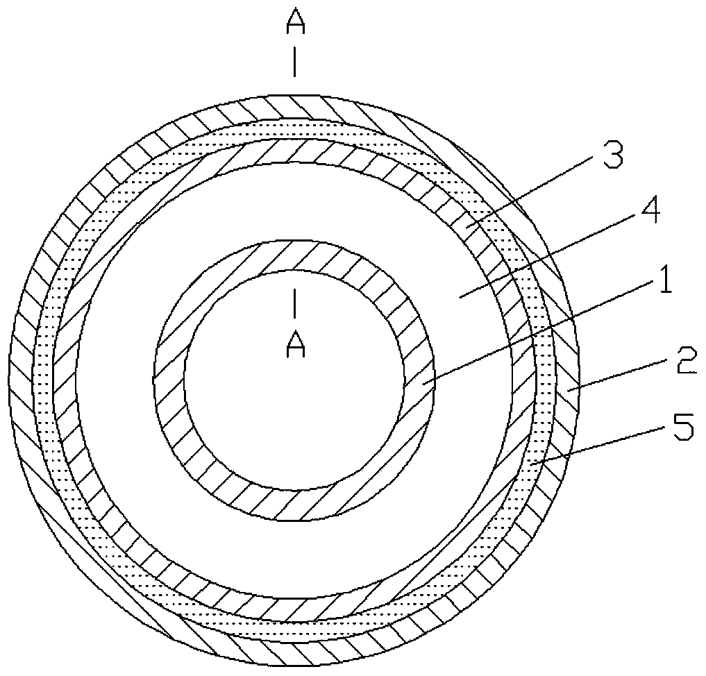 Tire with automatic repair function