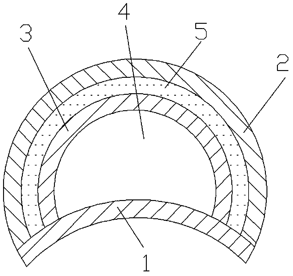 Tire with automatic repair function