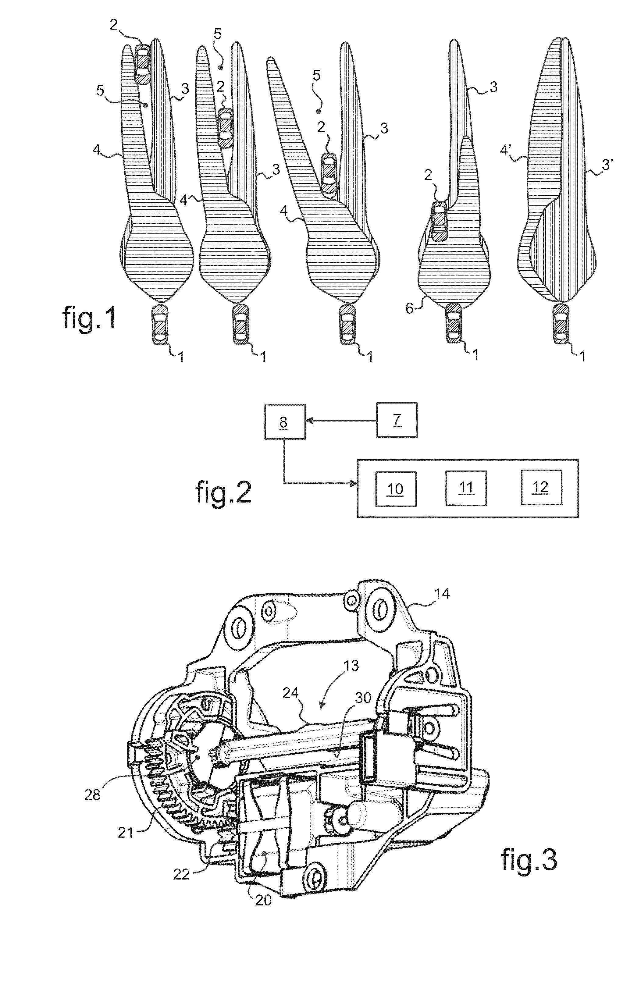 Optical module for a motor vehicle capable of selectively lighting a zone