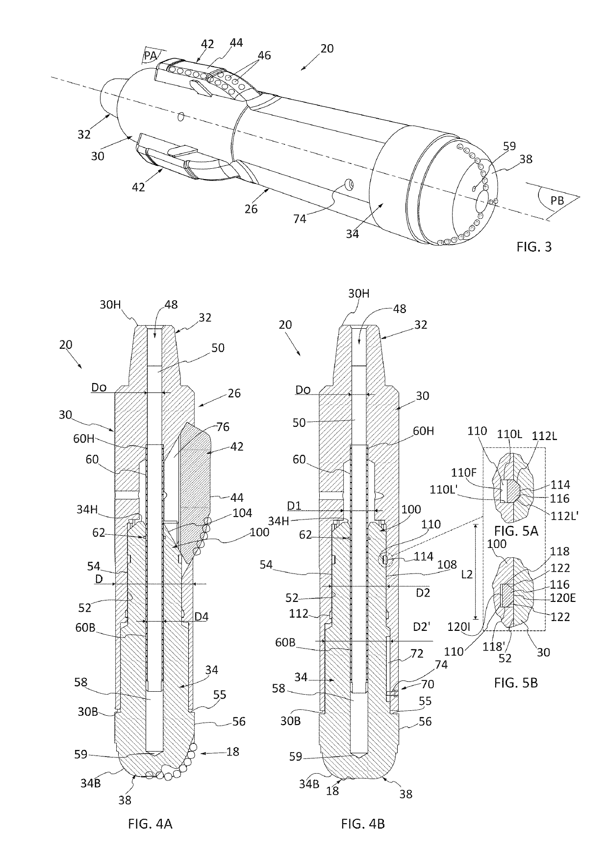 Extendable drilling tool