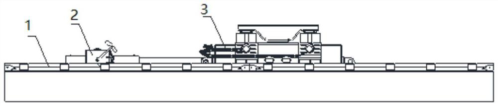 Blast furnace body jacking and sliding device, system and method