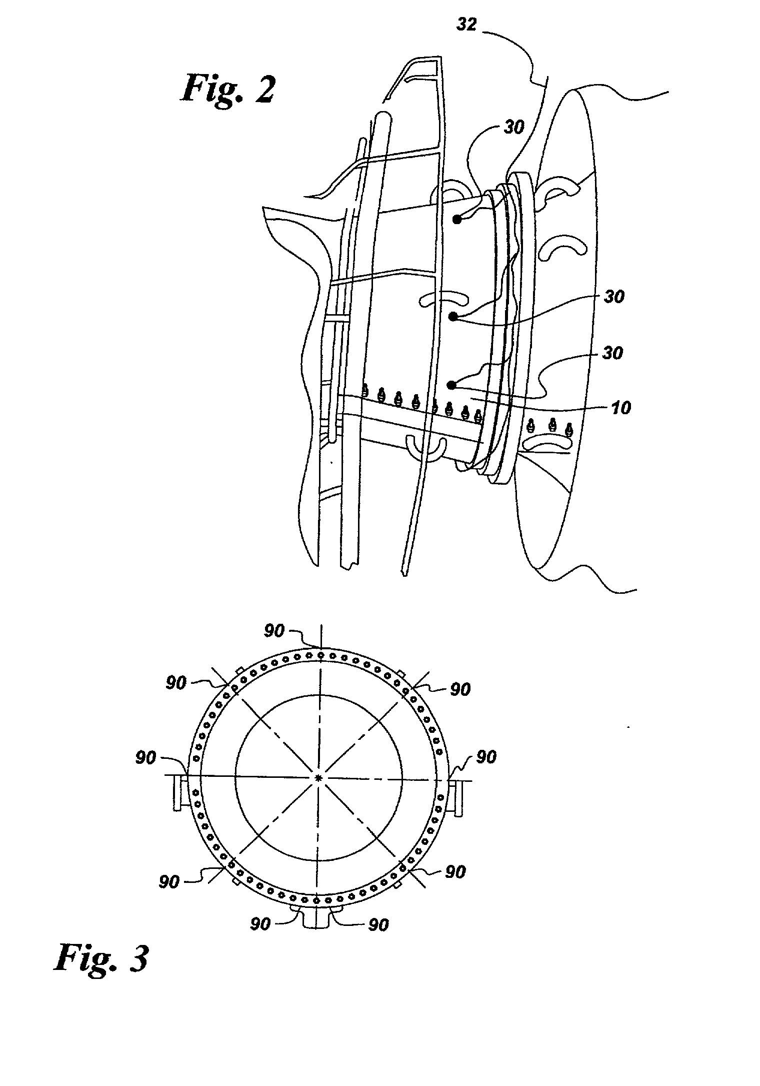 Method and system for controlling distortion of turbine case due to thermal variations