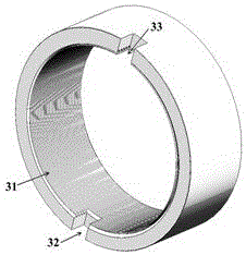 Quick-connection cylinder type connecting part for graphite composite grounding body and application of quick-connection cylinder type connecting part