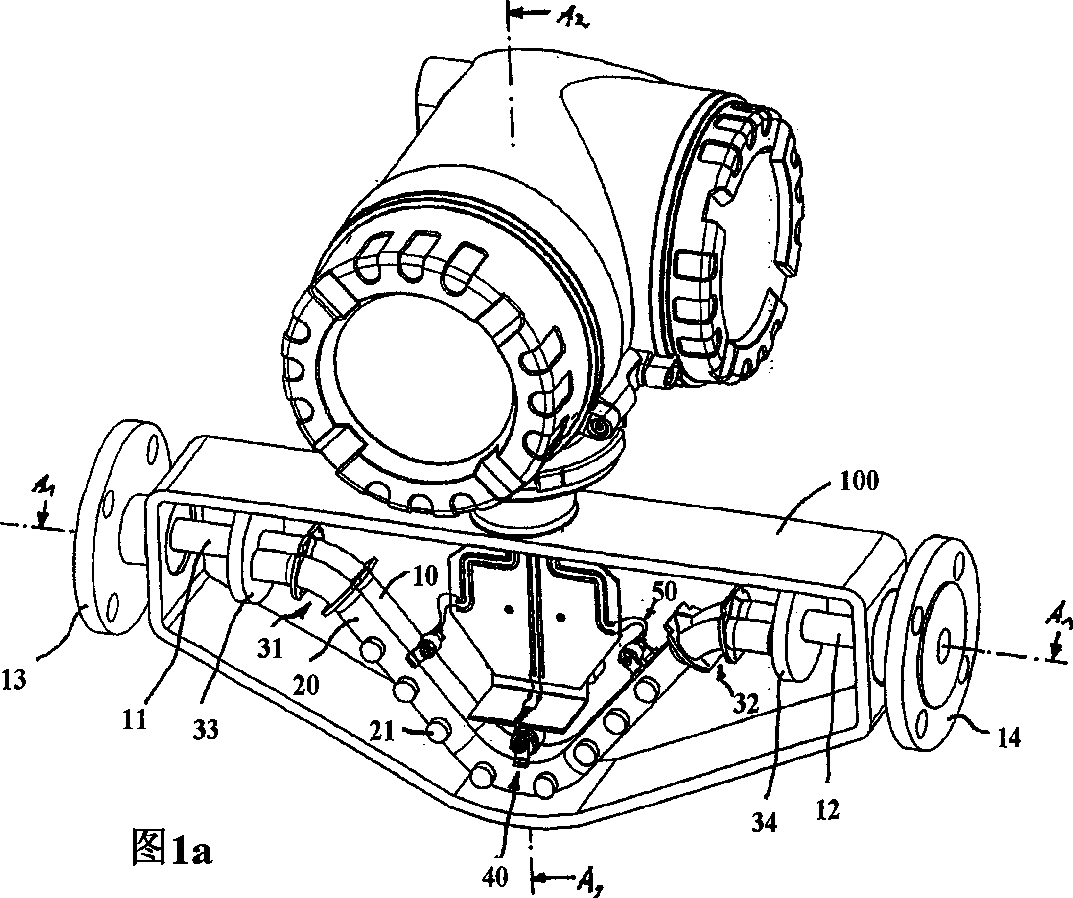 Transducer of the vibration type