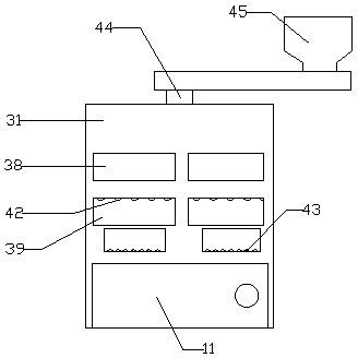 Garbage incineration smoke gas dry process treatment method and garbage incineration smoke gas dry process treatment device