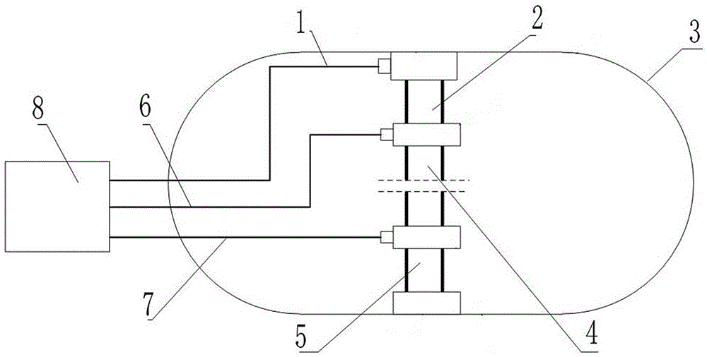 A method for measuring dielectric constant and liquid level of medium in lng gas tank