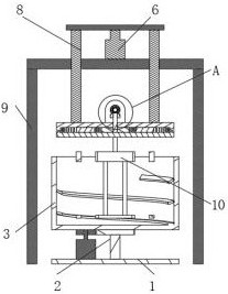 Steel backing degreasing device for brake pad production and application method thereof