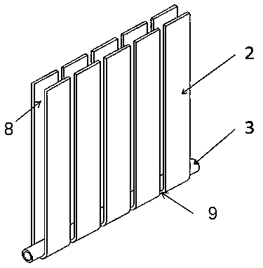 Micro heat pipe heating radiator and manufacturing method thereof