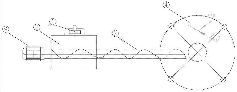High-solid anaerobic reaction device and method for organic garbage