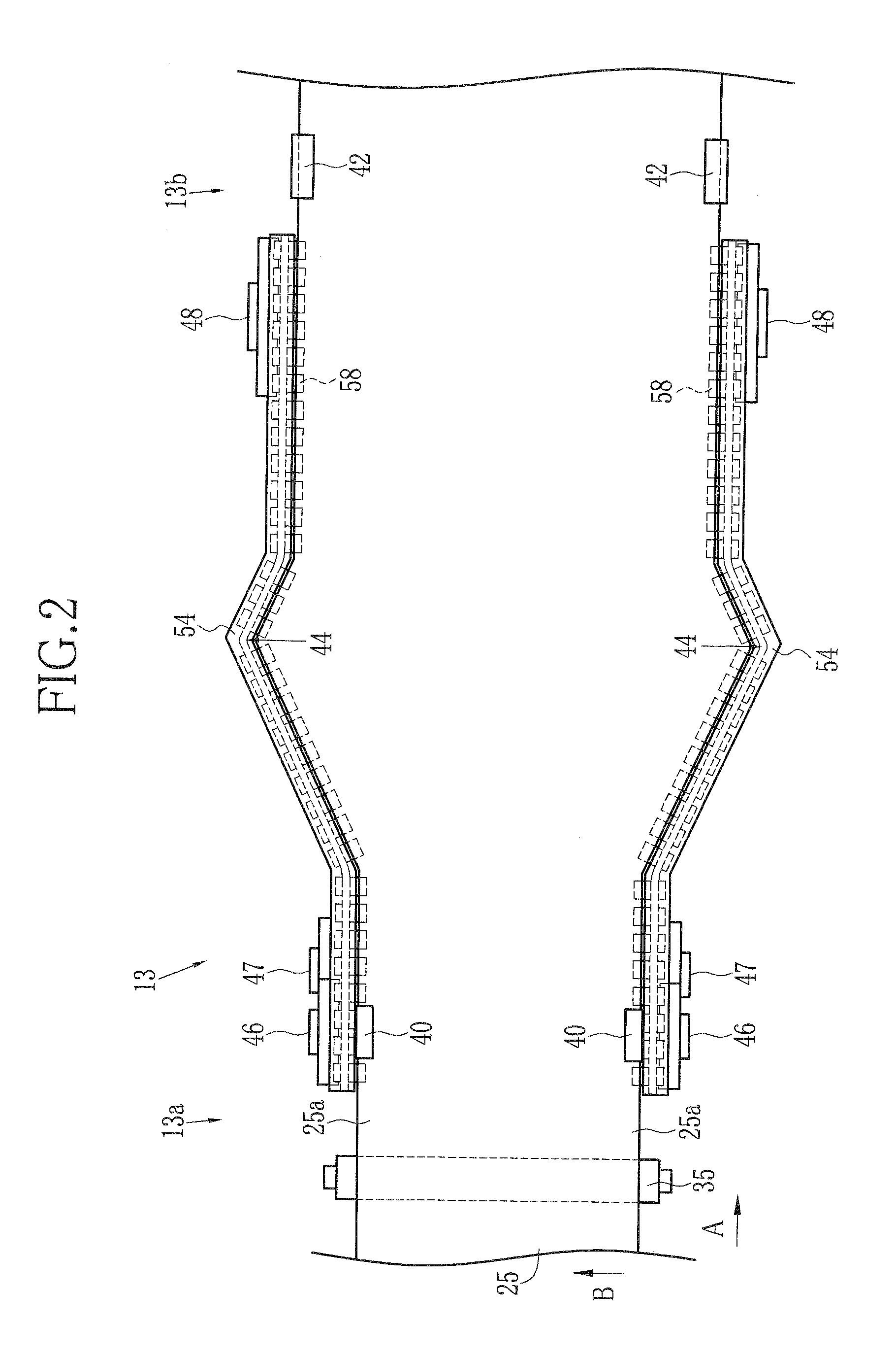 Method and apparatus for drying film and solution casting method