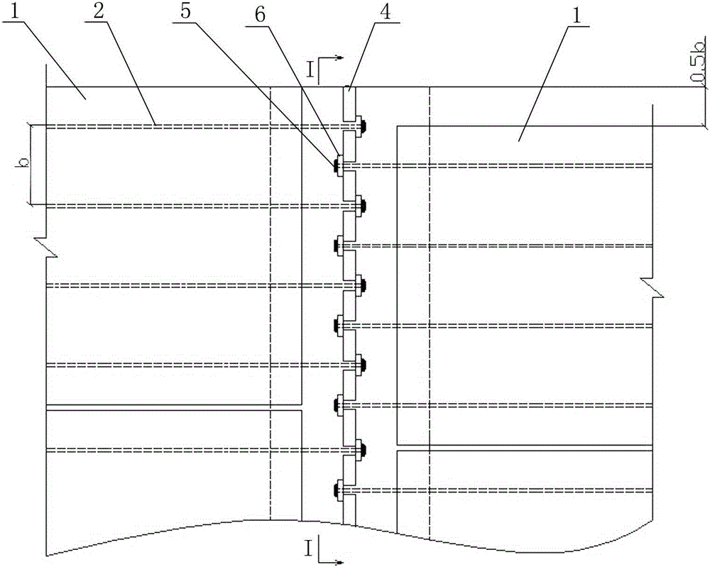 Assembled prefabricated floor slab connector for steel structure building and installation method thereof