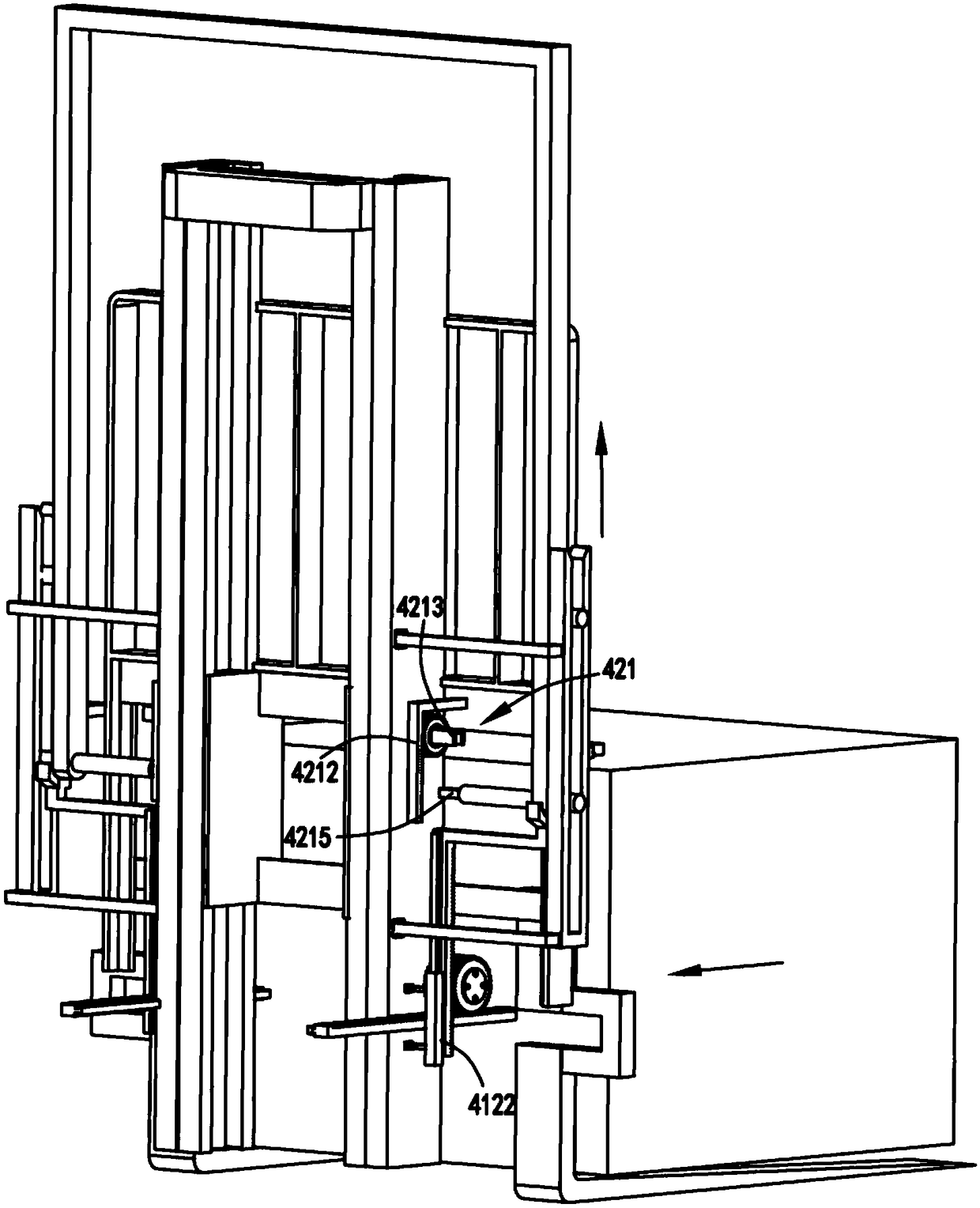 Portal assembly having protection function