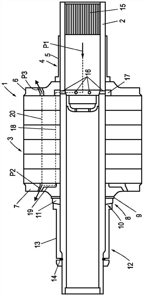 Rotor for an electric machine