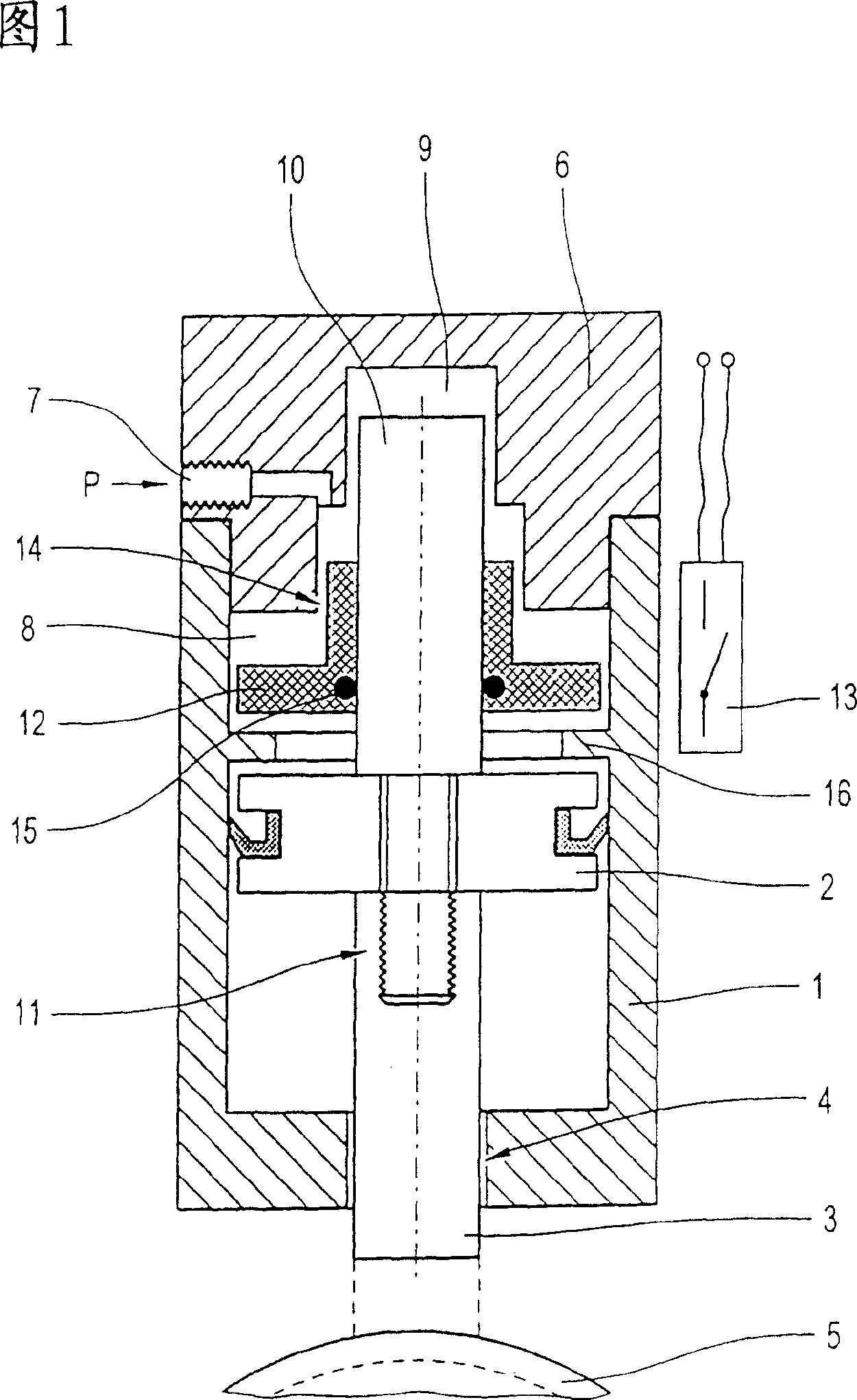 Pressure cylinder for a drafting arrangement of a textile machine
