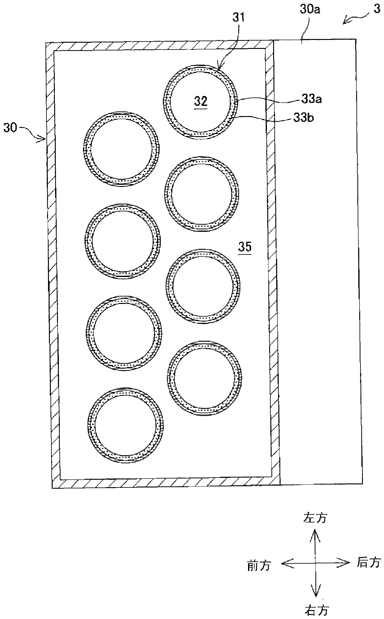 Wire cooling device