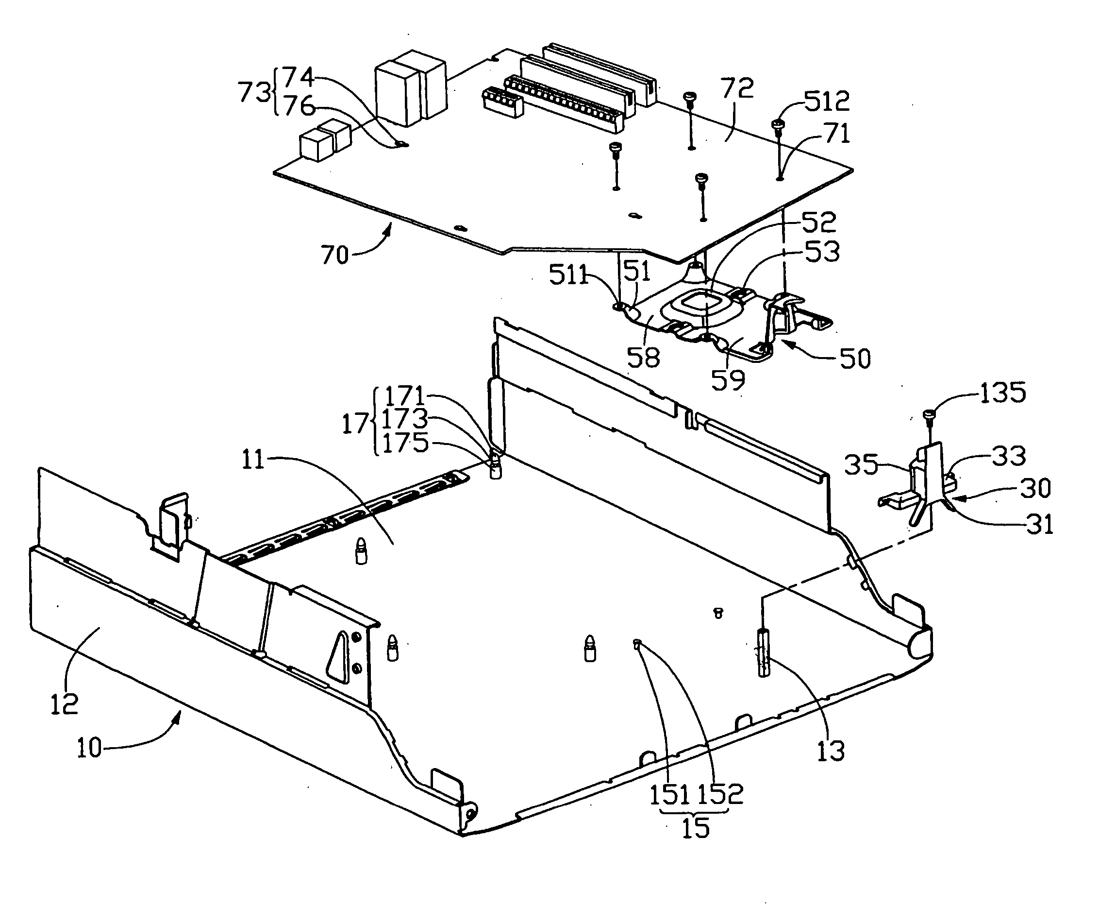 Mounting apparatus for circuit boards
