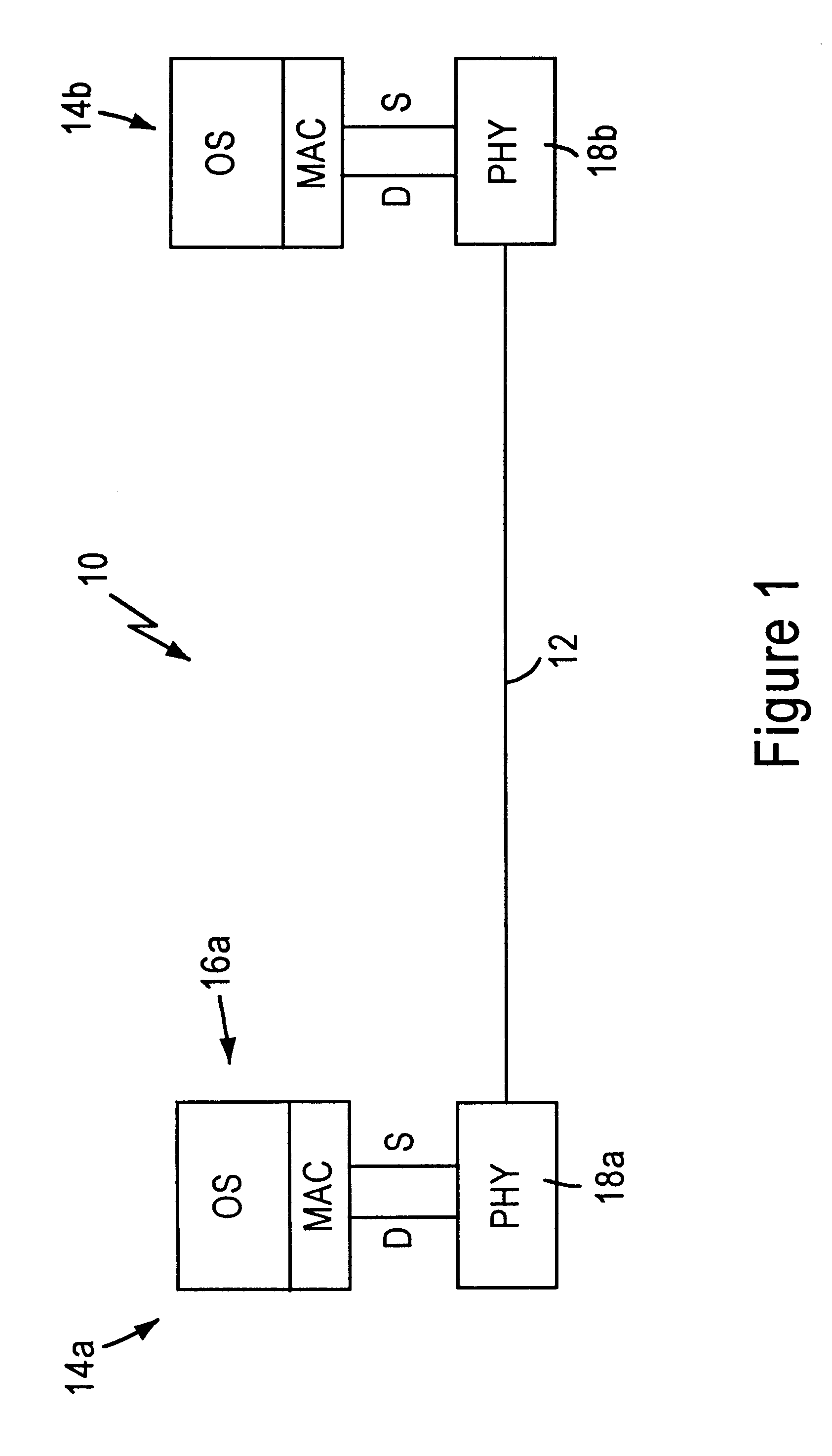 Apparatus and method of determining a link status between network stations connected to a telephone line medium