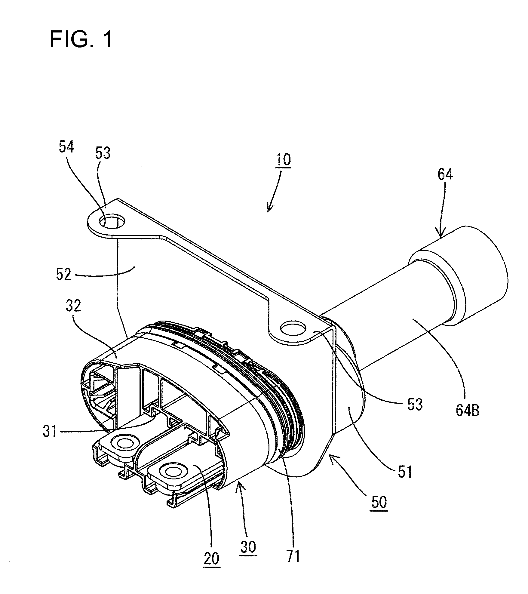 Shield connector having a shield shell connected to a metallic case and a shield conductor