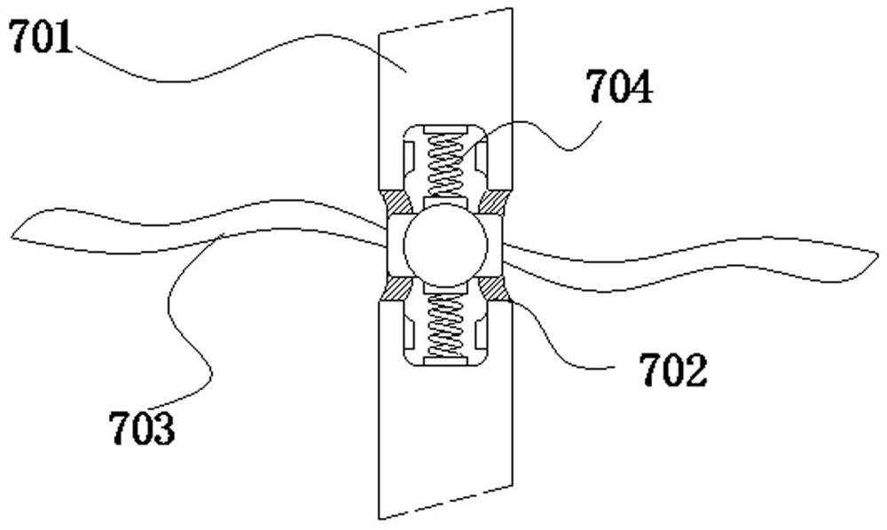 Production process and stirring and mixing device for glass fiber partition plate of storage battery