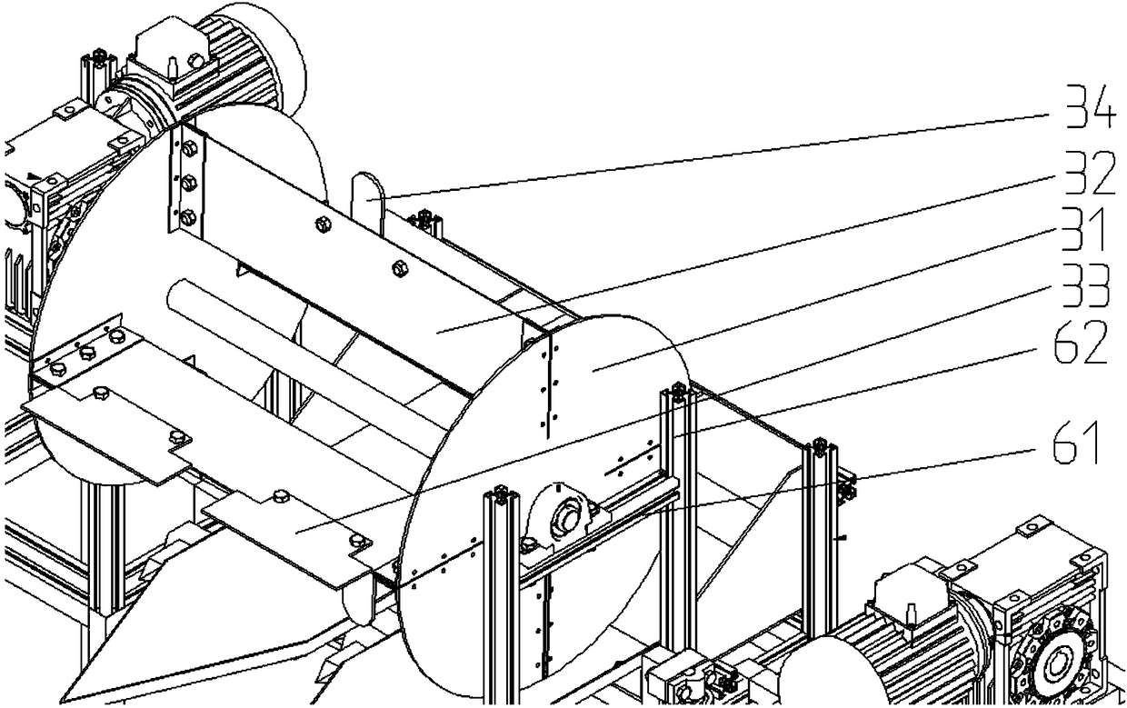 Sunflower combine harvester header test bed