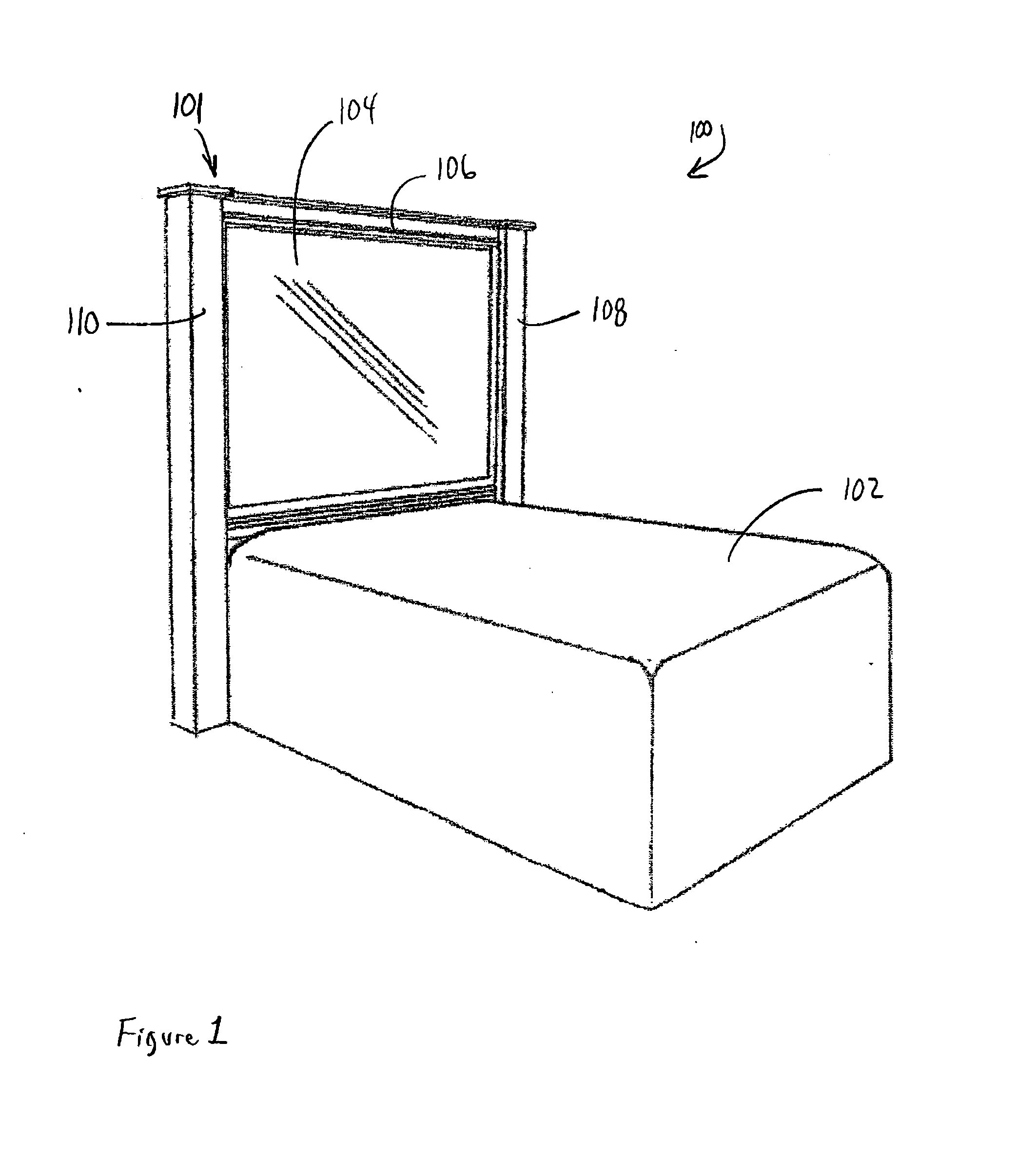 Convertible headboard table apparatus