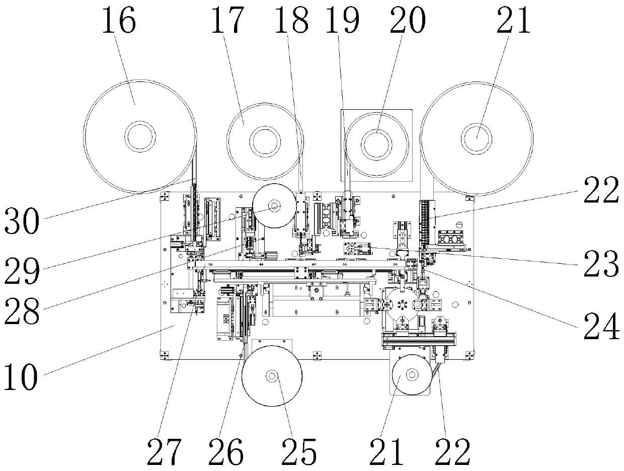 Intelligent assembling production line