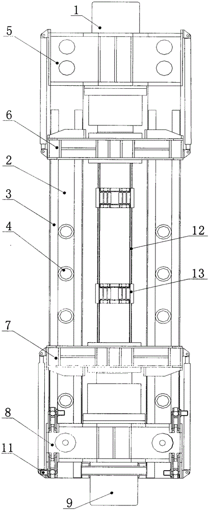 A fully mechanized mining hydraulic support column test bench