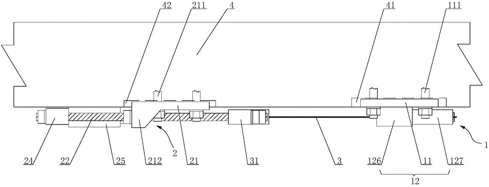Tensioned anchorage device and using method of tensioned anchorage device