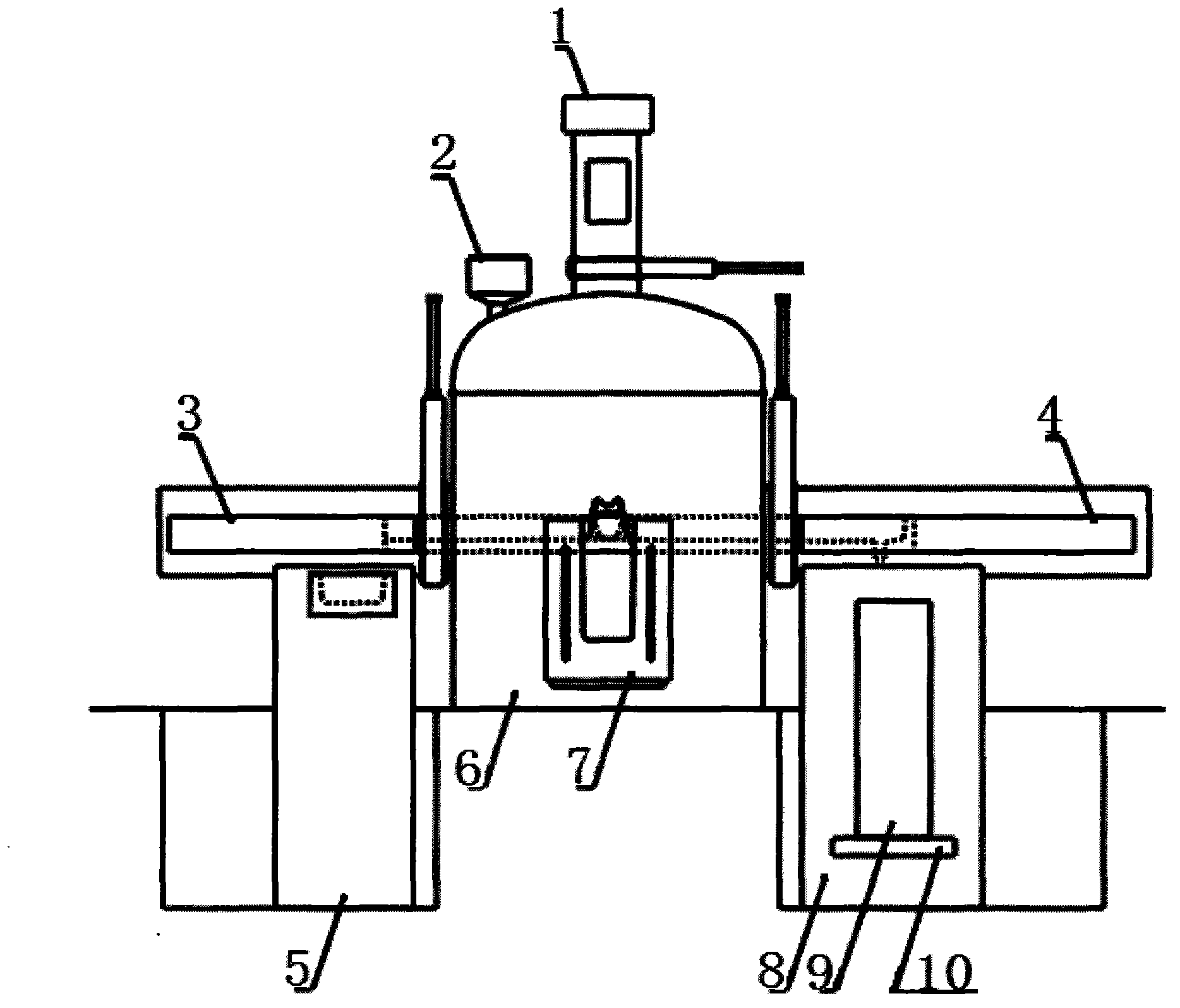 Multipurpose semicontinuous vacuum induction casting furnace
