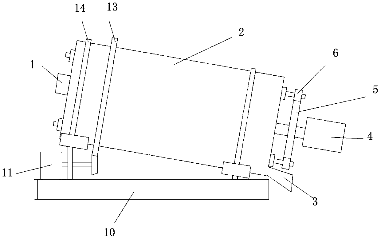 Tea continuous processing and rolling device