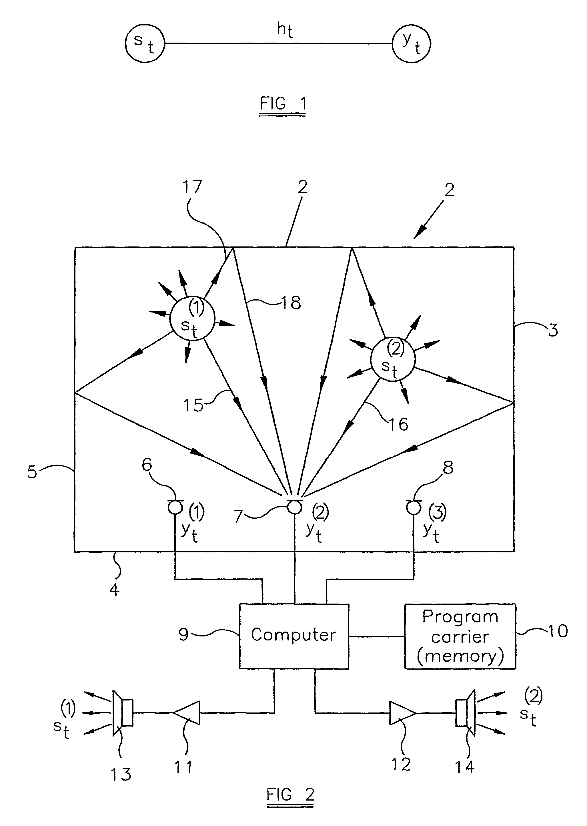 Method for extracting a signal