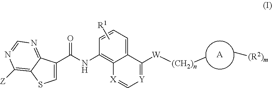Thieno[3,2-d]pyrimidine derivatives having inhibitory activity for protein kinases