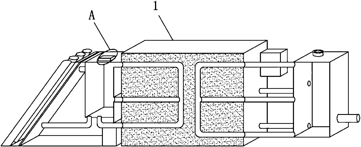 Green and environment-friendly heat storage device based on photovoltaic solar energy