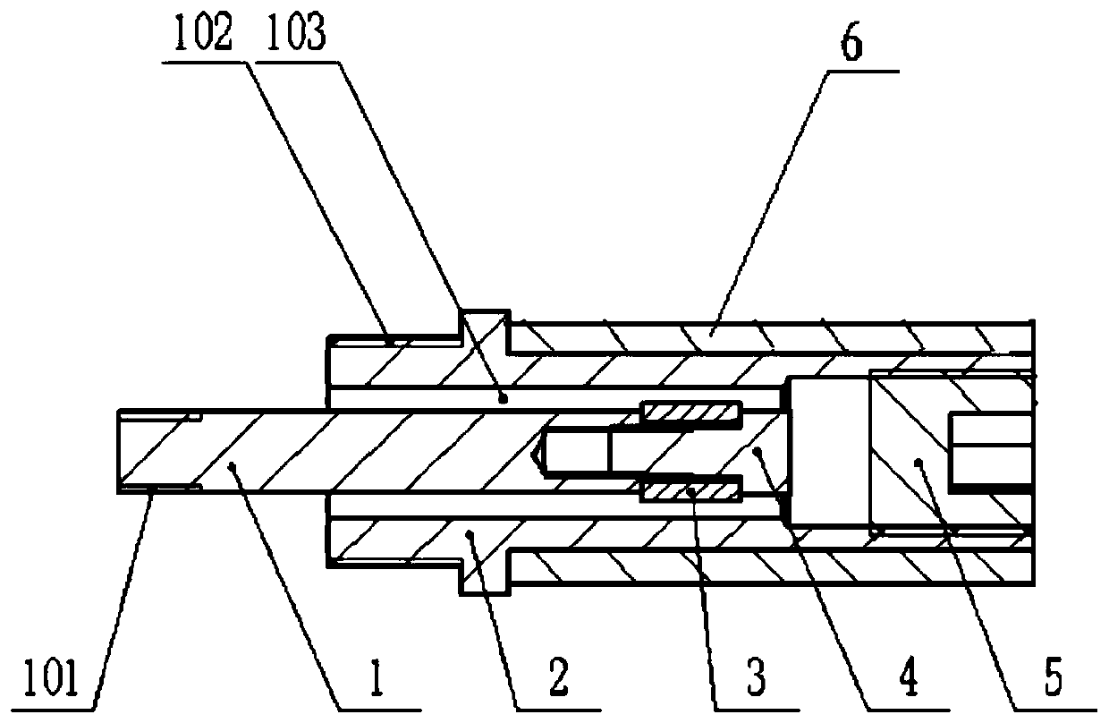 A non-contact reciprocating rotary motion counter