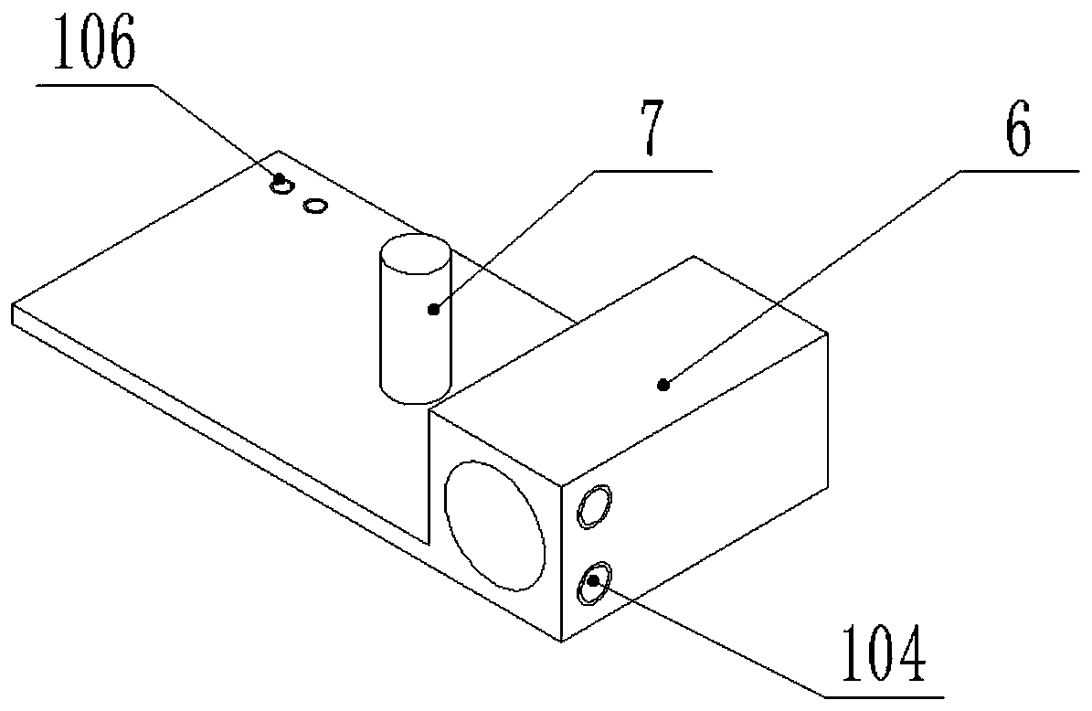 A non-contact reciprocating rotary motion counter