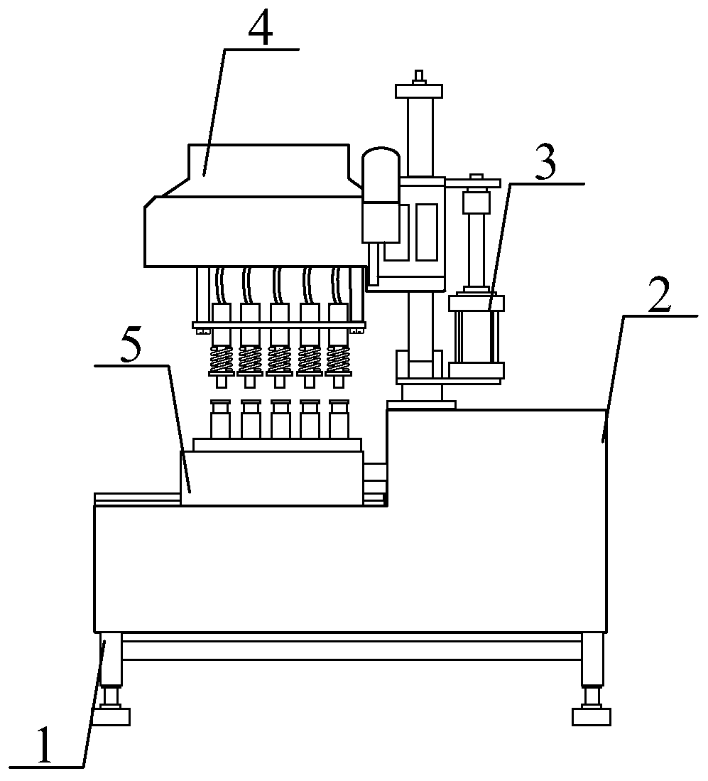 Antiviral oral liquid filling machine