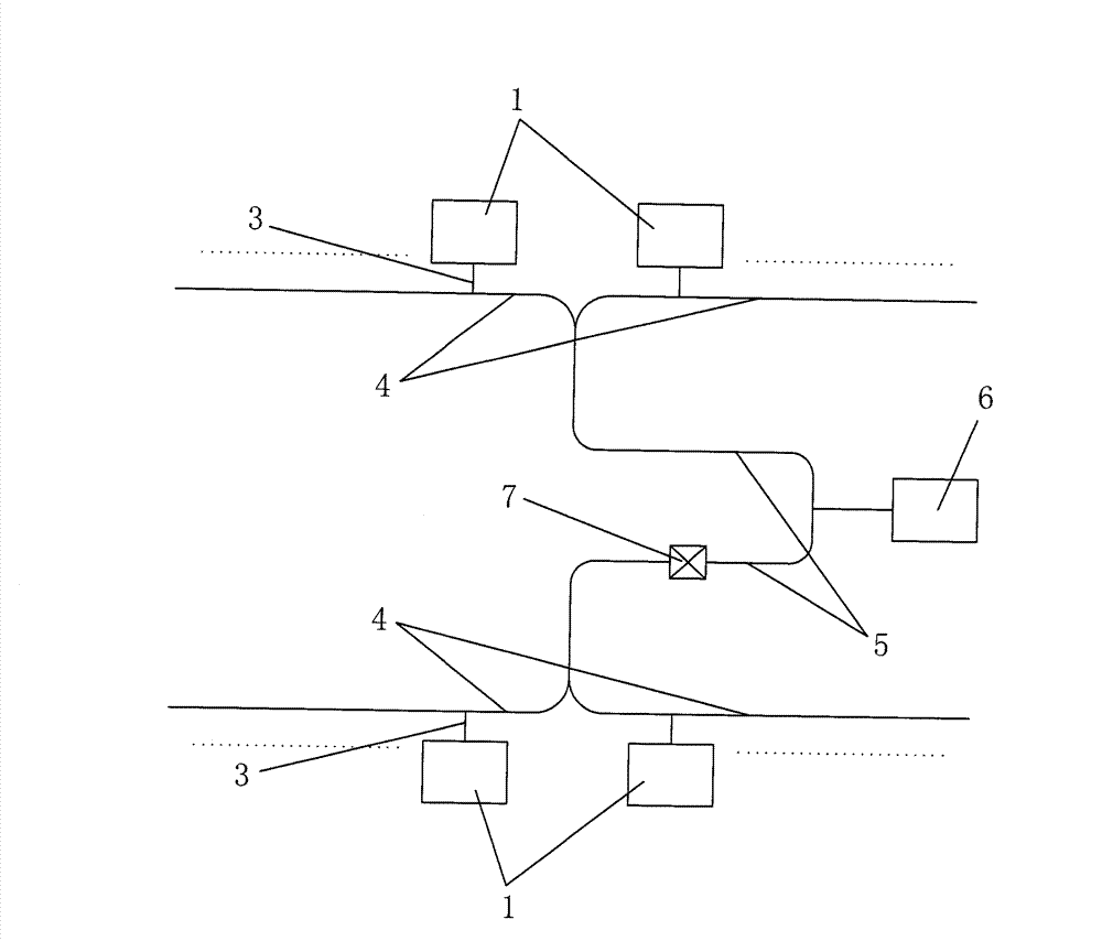 Method for recovering flue gas waste heat of aluminum electrolysis cell