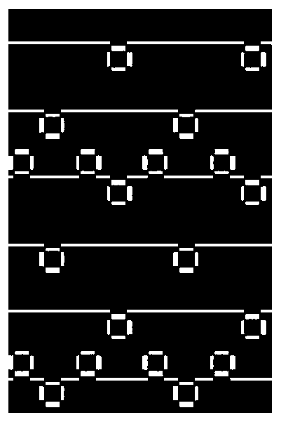 Fishing silk imitation electrically-embroidered weft-knitted shoe upper material and production method thereof