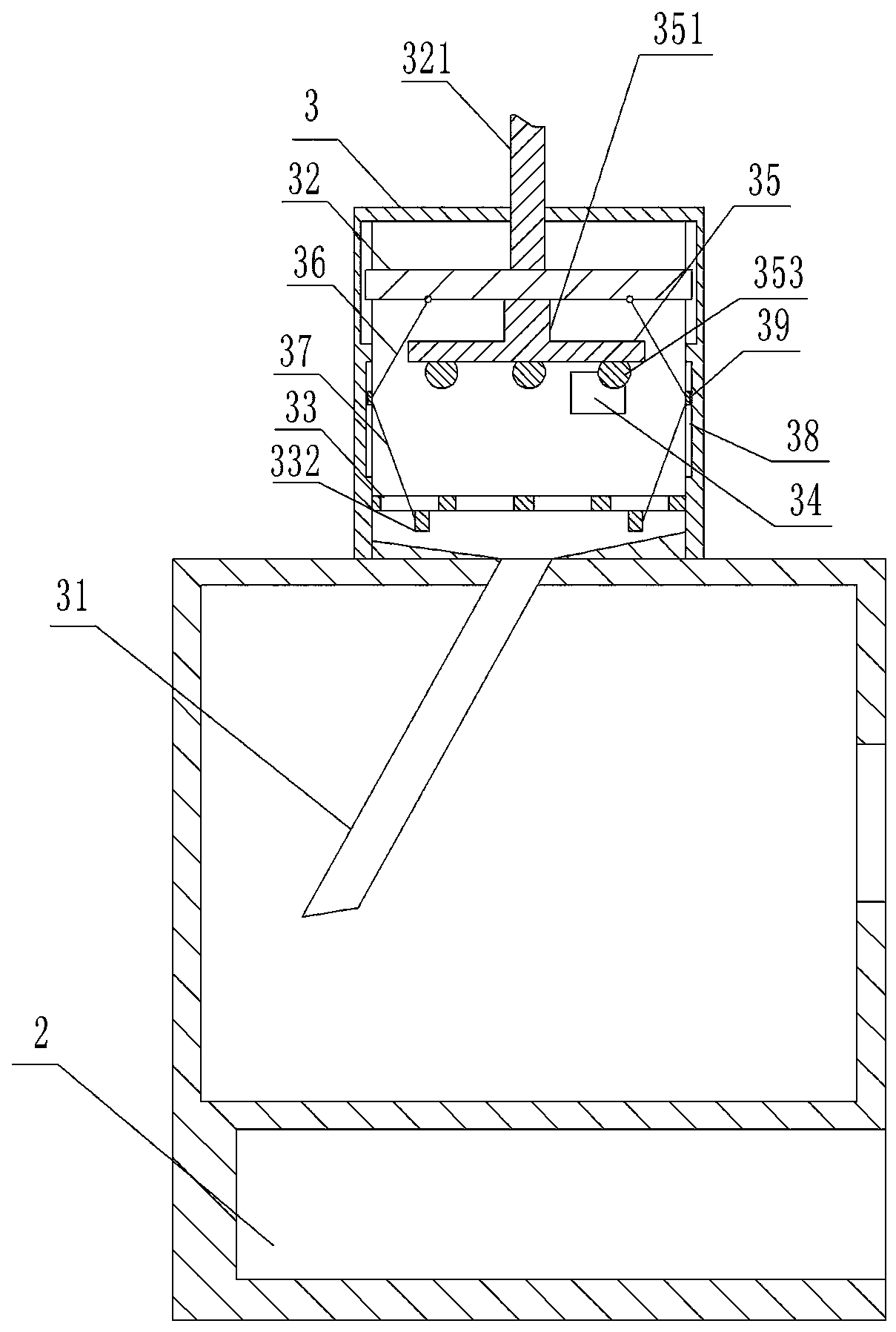 Preprocessing method of glass bottle raw materials