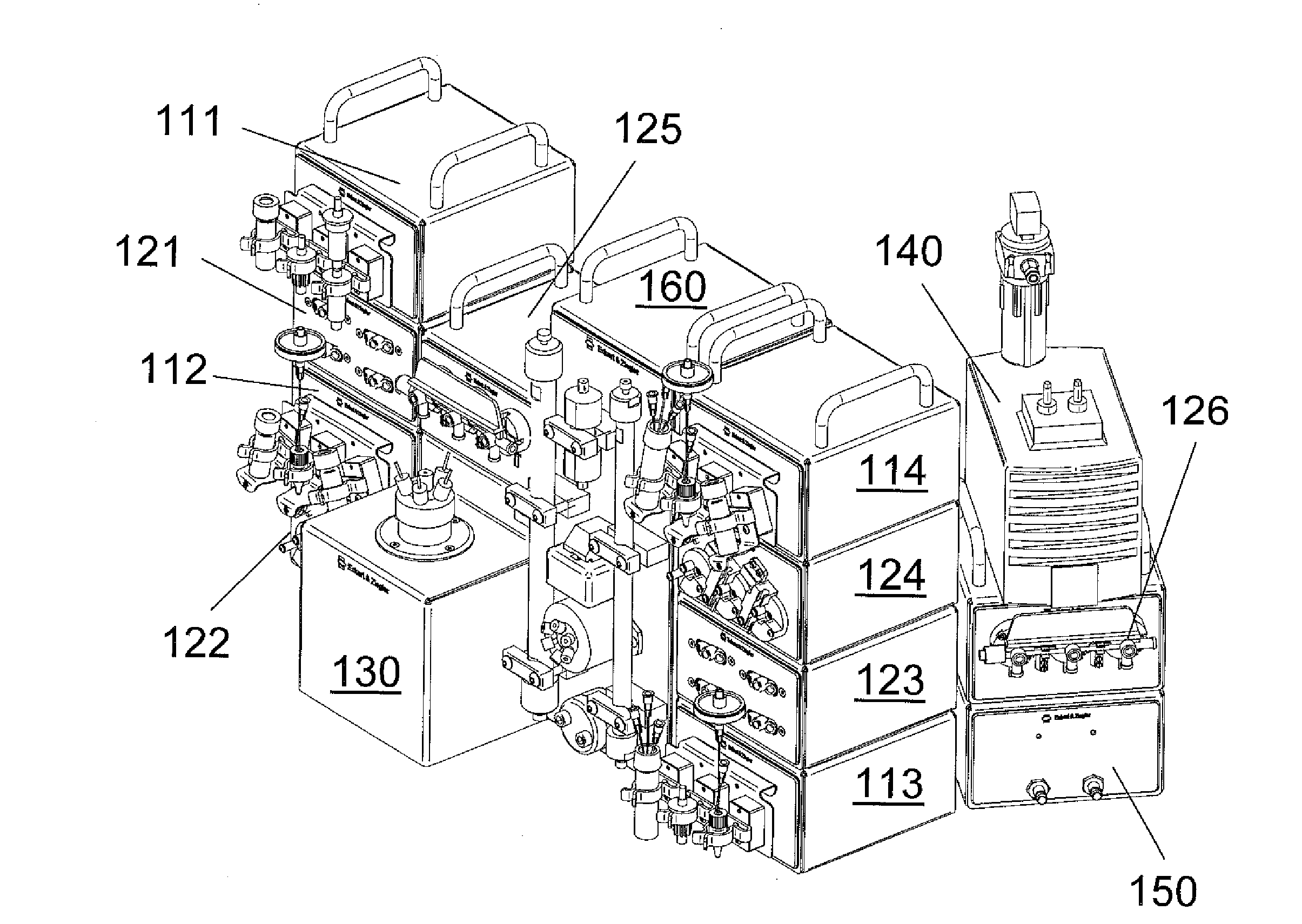 System and Method for Processing Chemical Substances, Computer Program for Controlling Such System, and a Corresponding Computer-Readable Storage Medium
