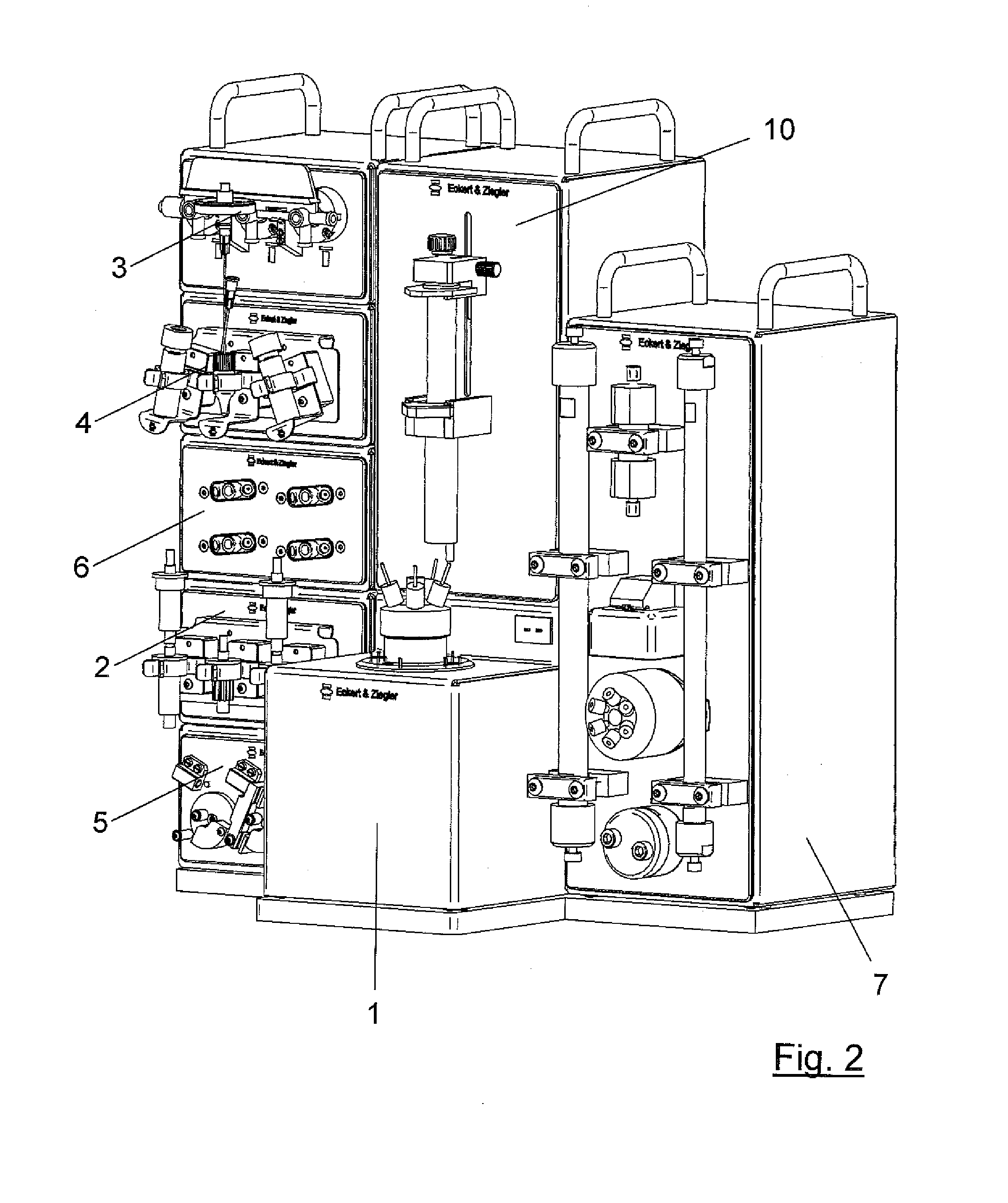 System and Method for Processing Chemical Substances, Computer Program for Controlling Such System, and a Corresponding Computer-Readable Storage Medium