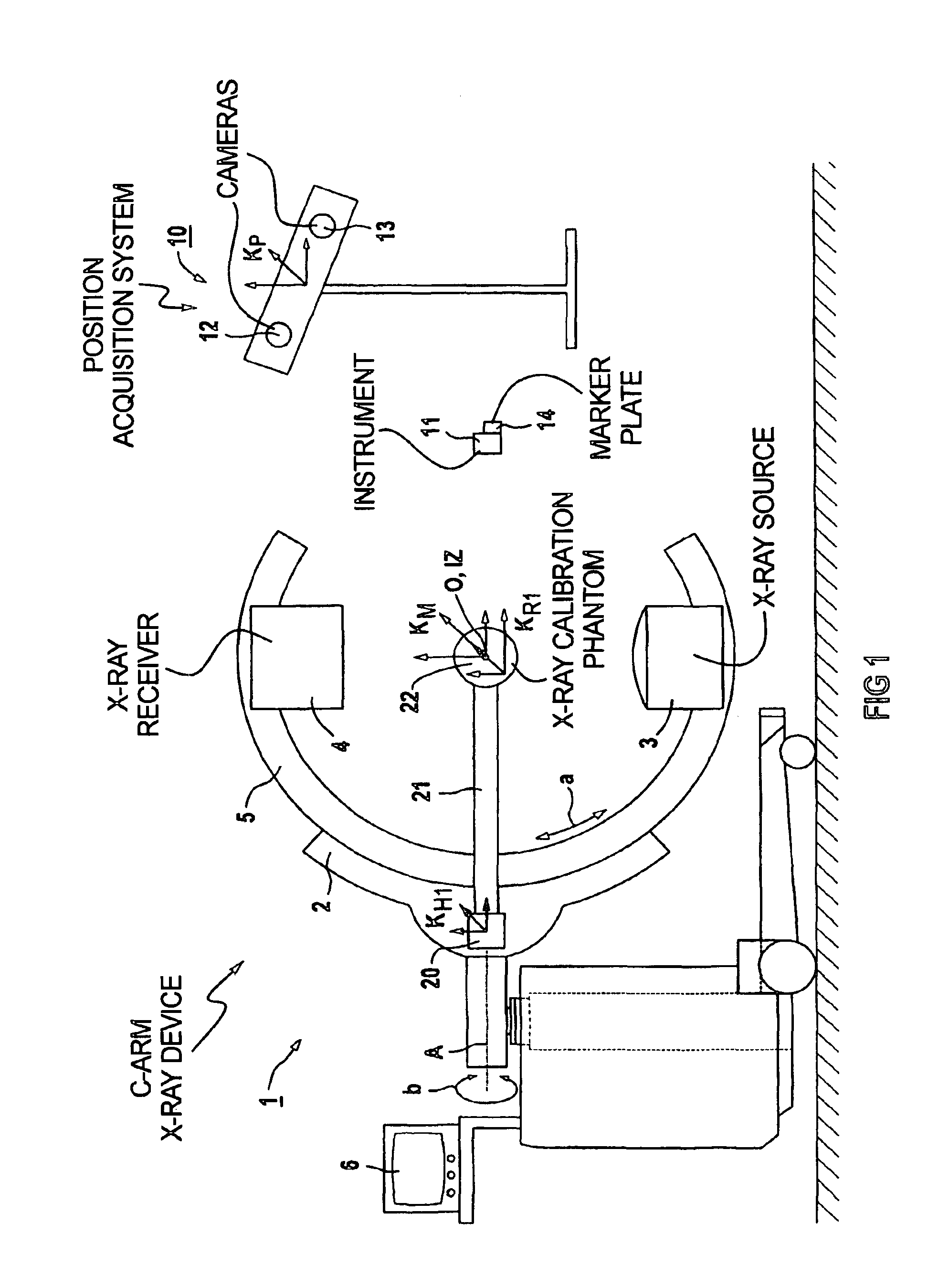 Registration method and apparatus for navigation-guided medical interventions, without the use of patient-associated markers