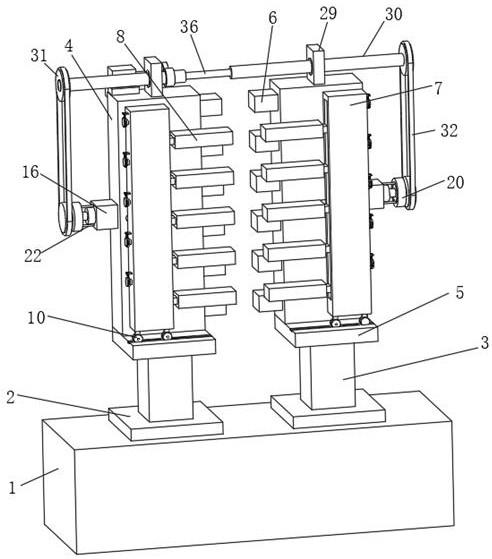 Supporting device for track production