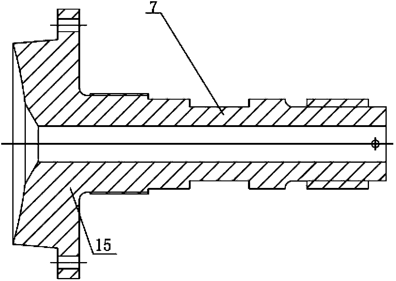 Compact mechanism for universal adjustment of coude reflecting mirror