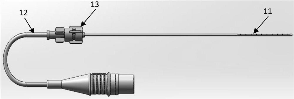 A plasma surgical knife head and plasma surgical device