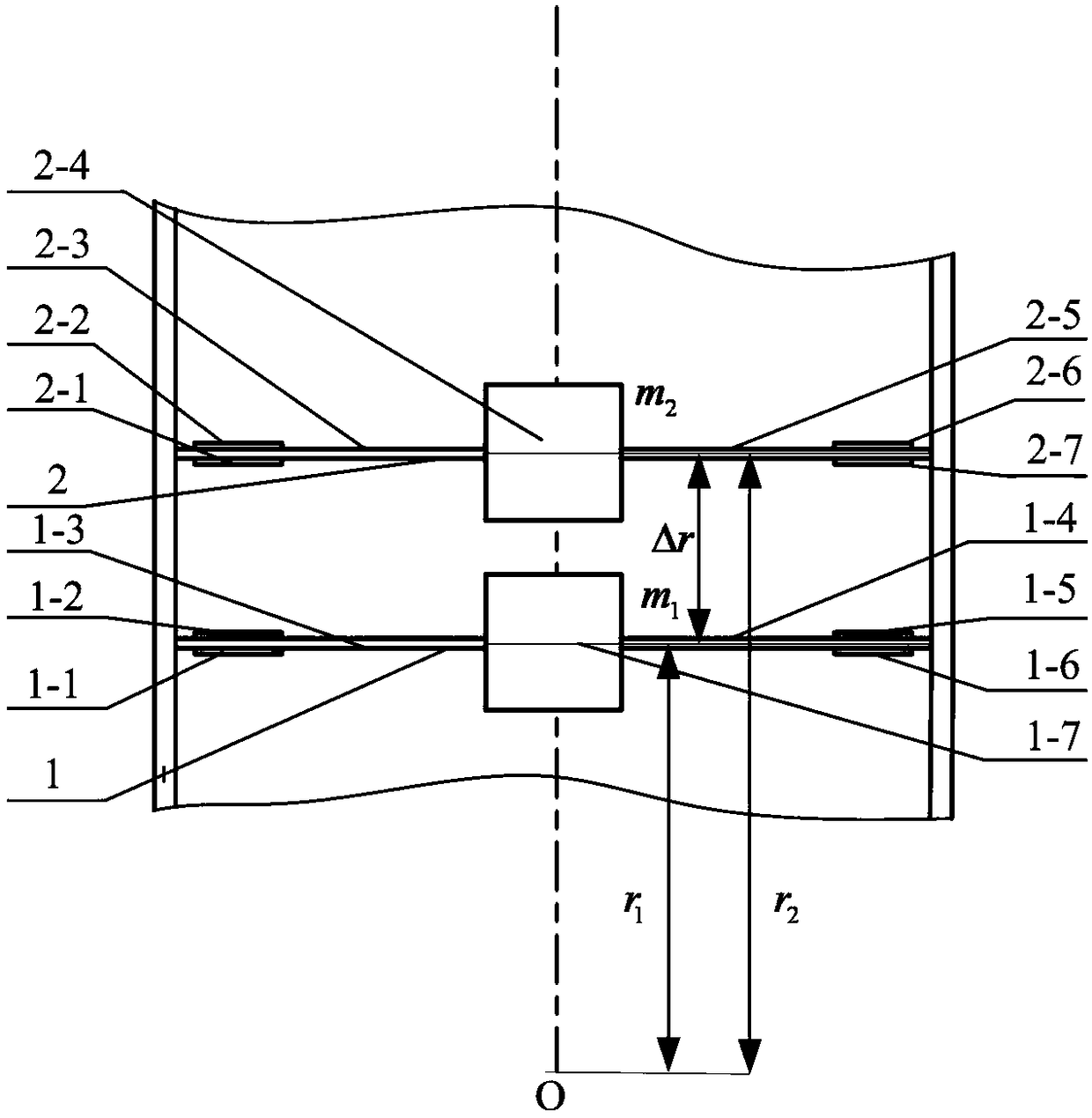 A screw pump well angular velocity measuring device with dual sensing units to eliminate eccentricity error