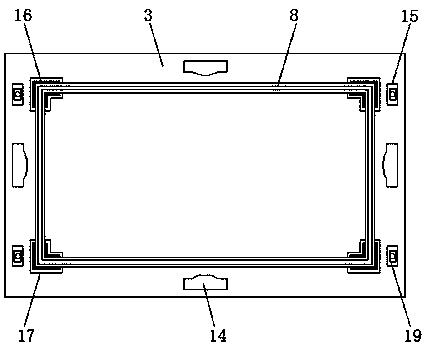 Positioning device for refrigerator door sealing strips
