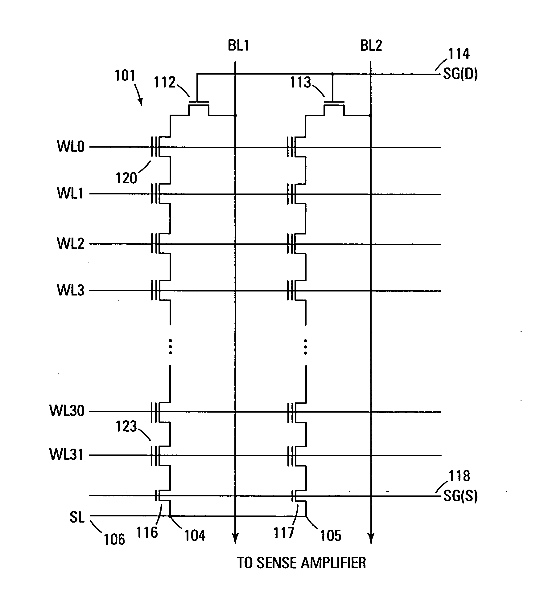 Multiple level cell memory device with single bit per cell, re-mappable memory block